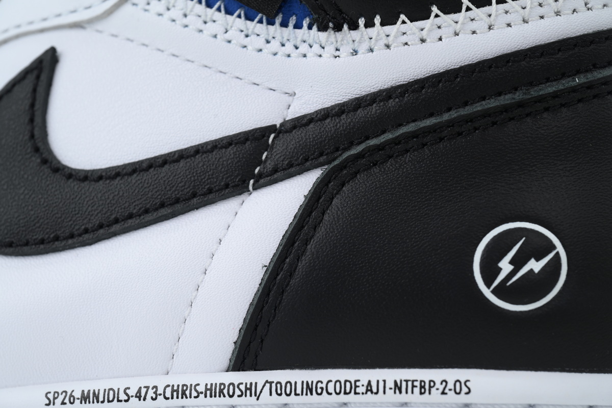 PK God Batch Union LA x Air Jordan 1 Retro Collaborative Black And White II7282-100