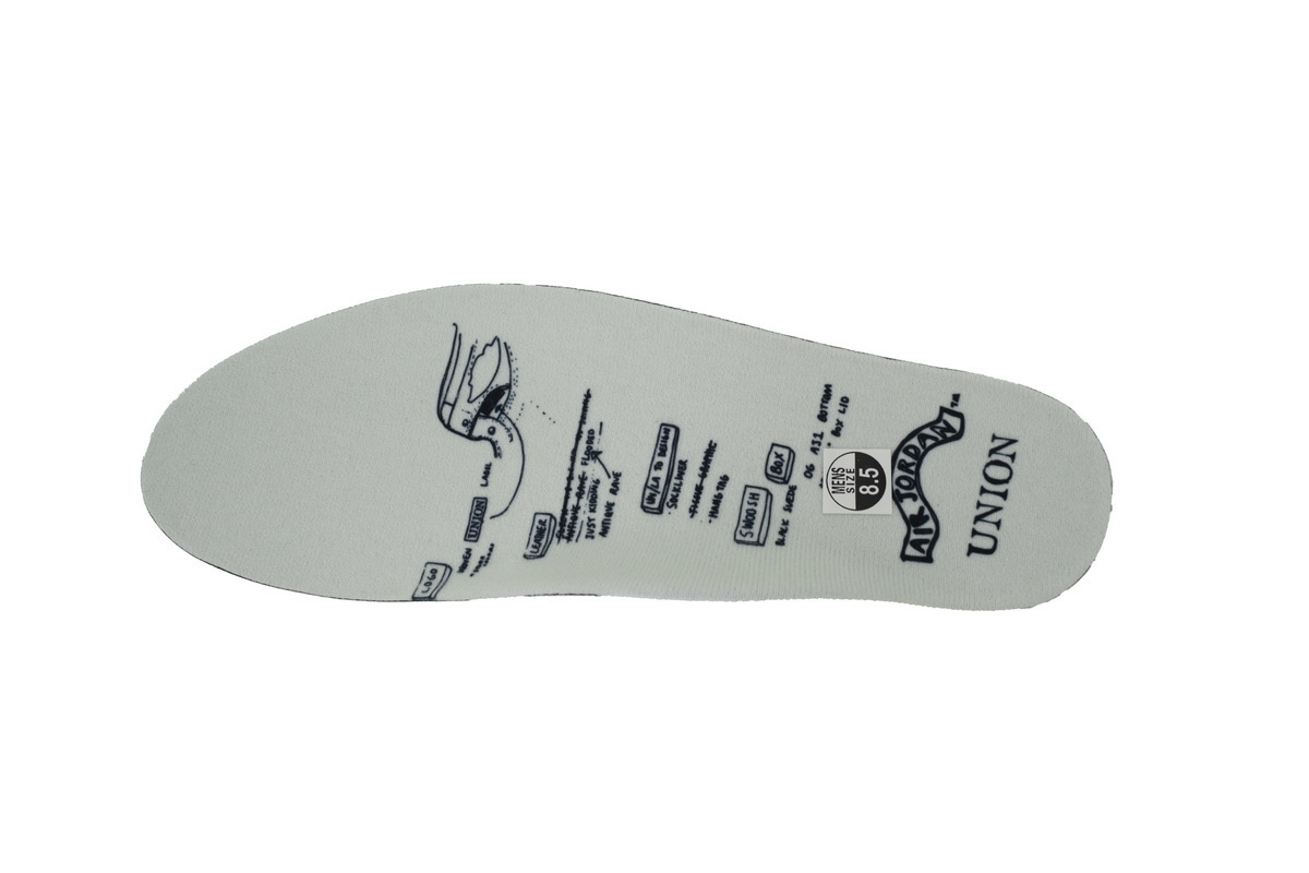 PK God Batch Union LA x Air Jordan 1 Retro Collaborative Black And White II7282-100