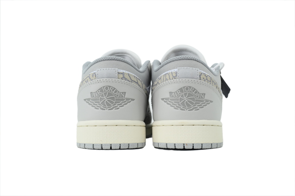 LJR Batch Air Jordan 1 Low Premium 'Elephant Print' DH4269-100