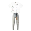 GALLERY DEPT. PAINT SHOP SOUVENIR TEE + Ksubi Jeans YZ 3017