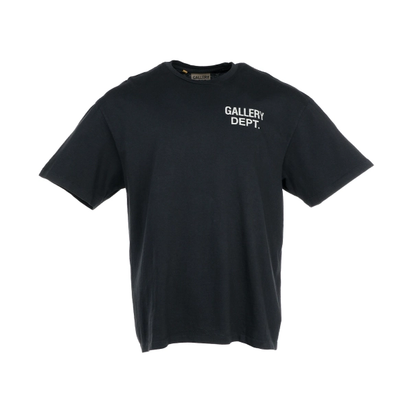 GALLERY DEPT. SOUVENIR T-SHIRT BLACK + Purple Brand Fashion Jeans YZ072449
