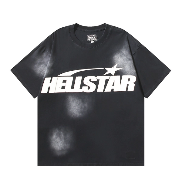 Hellstar T-shirt 613 + Purple Brand Fashion Jeans YZ072449
