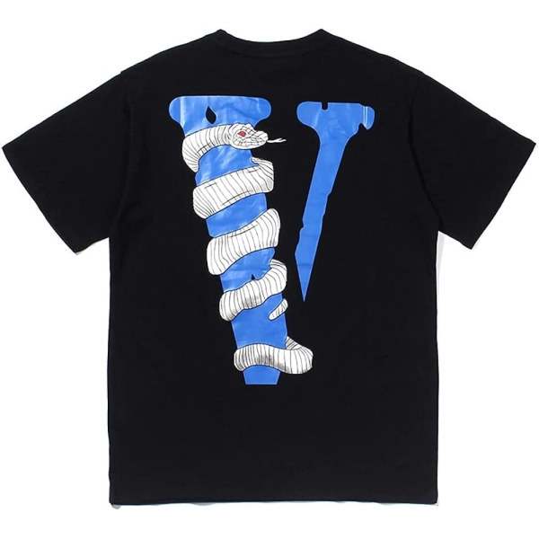 Vlone T Shirt Python Snake Shirts + Purple Brand Fashion Jeans YZ072447