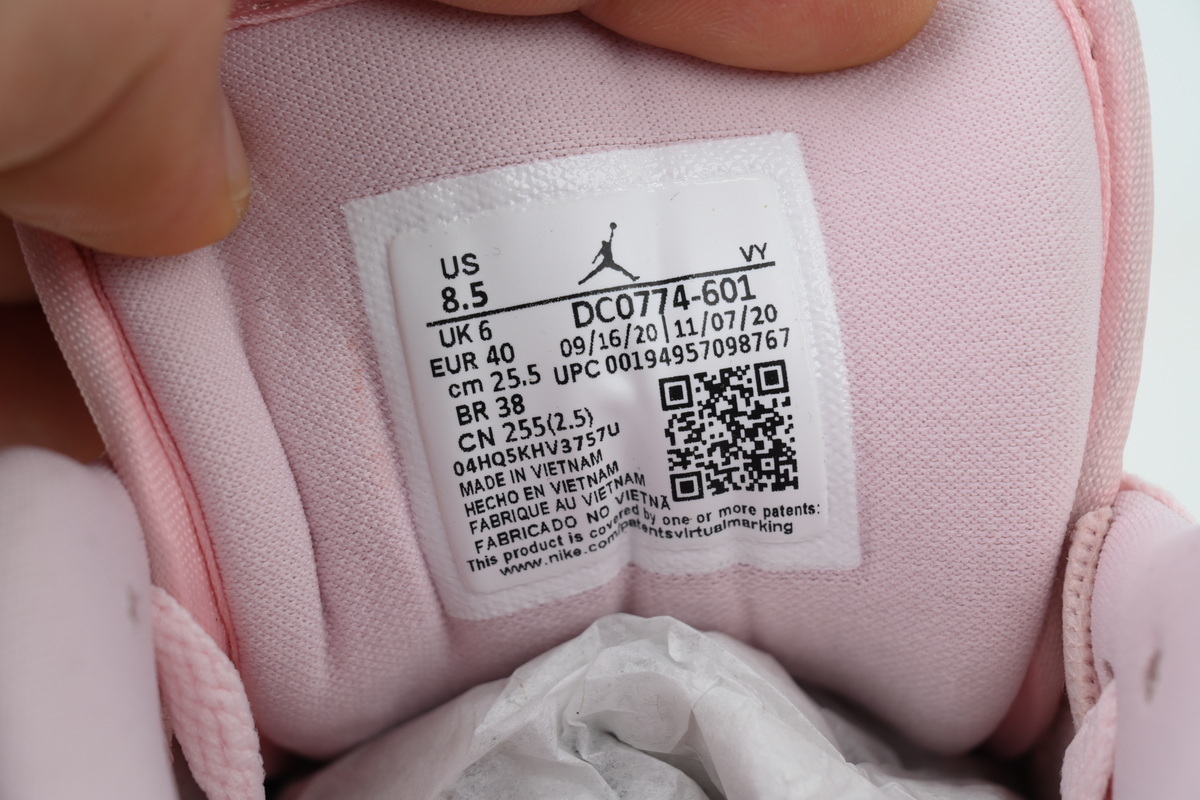 LJR Batch Wmns Air Jordan 1 Low 'Arctic Pink Gum' DC0774-601