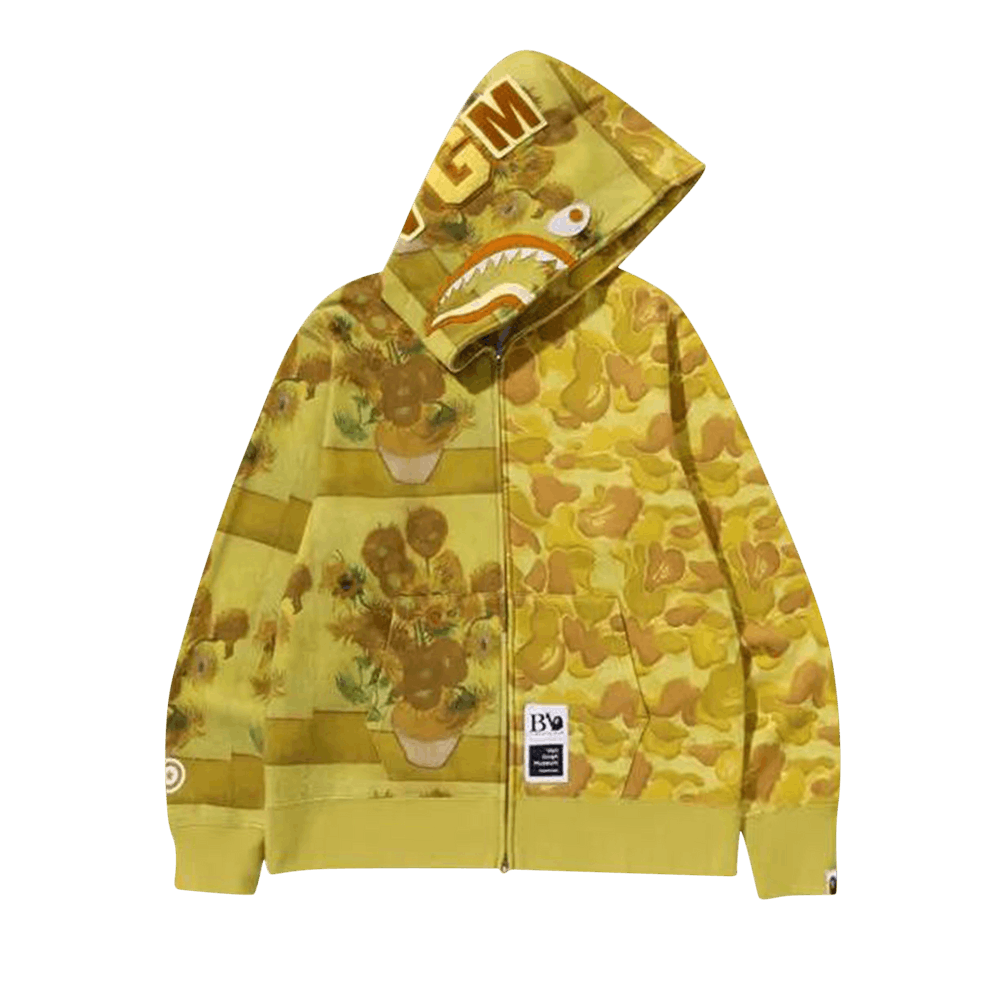 A BATHING APE X VGM SHARK FULL ZIP HOODIE