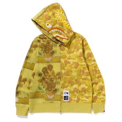 A BATHING APE X VGM SHARK FULL ZIP HOODIE 01