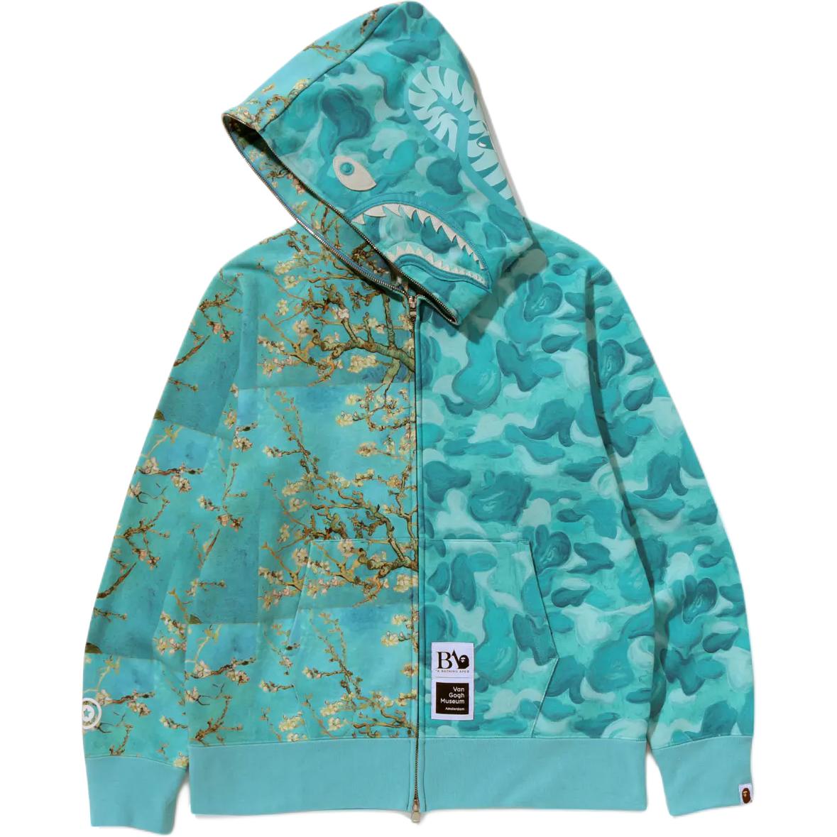 A BATHING APE X VGM SHARK FULL ZIP HOODIE
