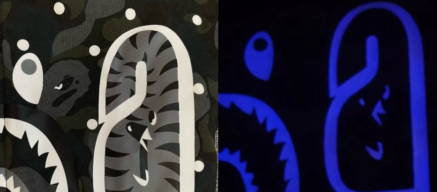 BAPE ABC Dot Shark Full Zip Hoodie Black