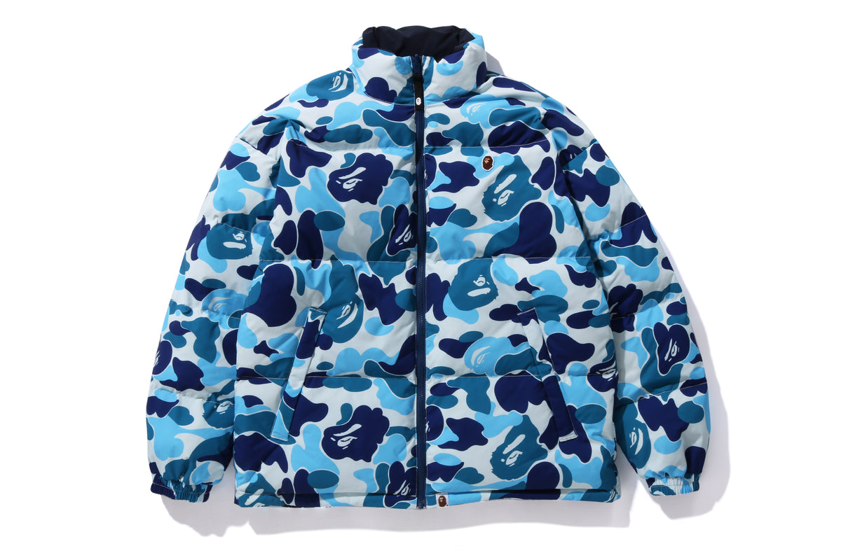 BAPE ABC Camo Reversible Down Jacket Green/White/Green