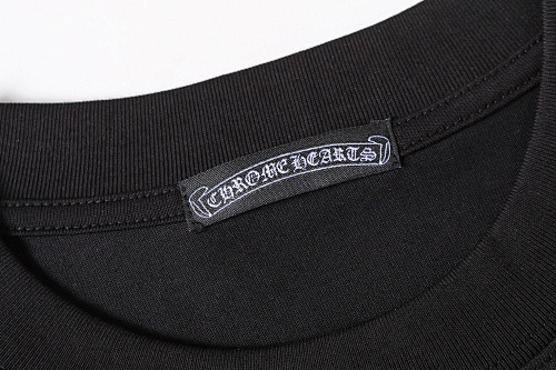 Chrome Hearts 25SS Meteor Shower Cross Short Sleeve T-Shirt Black/White