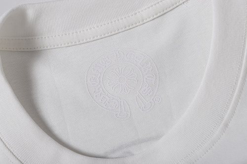 Chrome Hearts Glow-in-the-Dark Horseshoe Tee Black/White 2238