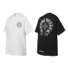 Chrome Hearts Glow-in-the-Dark Horseshoe Tee Black/White 2238