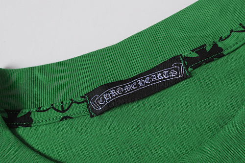 Chrome Hearts Green Cross Monogram Horseshoe Tee