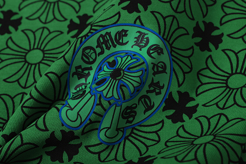 Chrome Hearts Green Cross Monogram Horseshoe Tee