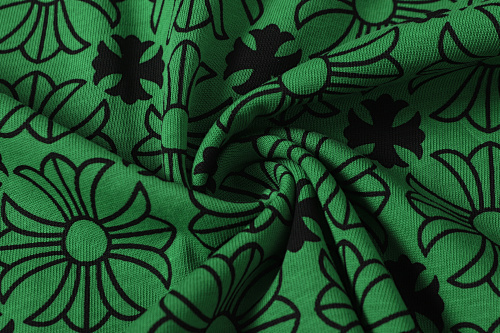 Chrome Hearts Green Cross Monogram Horseshoe Tee