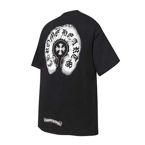 Chrome Hearts Spray Paint Horseshoe Logo Tee