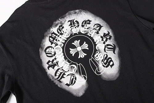 Chrome Hearts Spray Paint Horseshoe Logo Tee