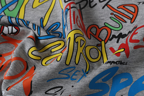 Chrome Hearts Matty Boy Graffiti Pocket T-Shirt