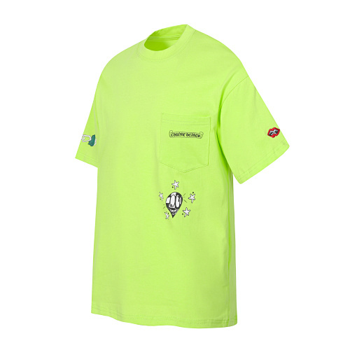 Chrome Hearts Matty Boy Link T-Shirt 'Lime Green'