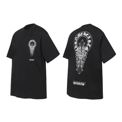 Chrome Hearts Horseshoe Dagger Logo Tee 01