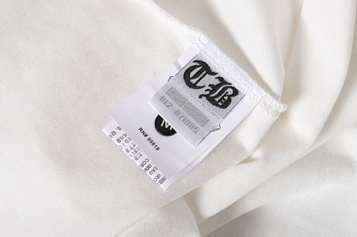 Chrome Hearts Red Horseshoe Logo Tee