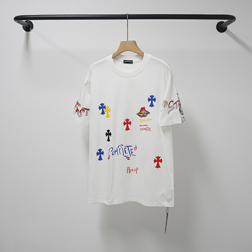 Chrome Hearts Supply The Demand Short Sleeve T-Shirt Black/White