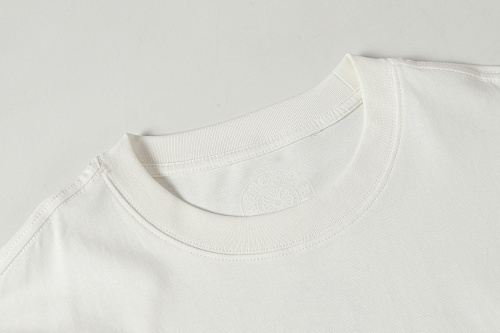 Chrome Hearts Vertical Multicolor Horseshoe T-Shirt Black/White 2226