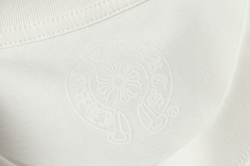 Chrome Hearts Vertical Multicolor Horseshoe T-Shirt Black/White 2226