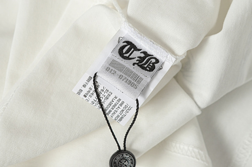 Chrome Hearts Vertical Multicolor Horseshoe T-Shirt Black/White 2226