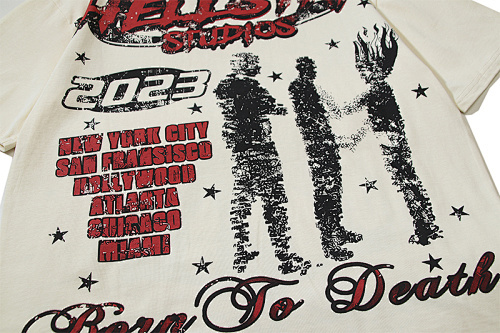 Hellstar Classic Basic Summer Short-Sleeve T-Shir 5606#