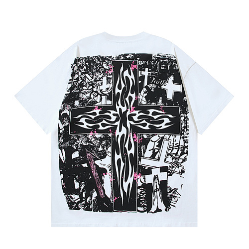 Hellstar Classic Basic Summer Short-Sleeve T-Shir 5612#