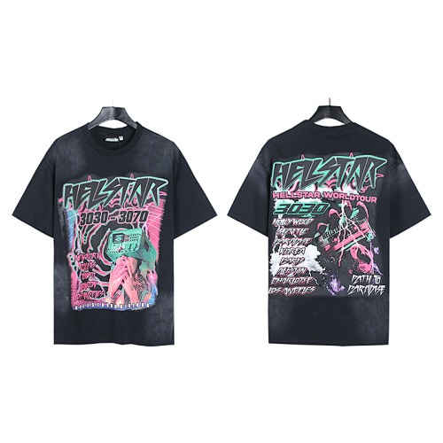 Hellstar Classic Basic Summer Short-Sleeve T-Shir 6717#