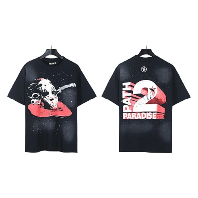 Hellstar Classic Basic Summer Short-Sleeve T-Shirt 6703# 01