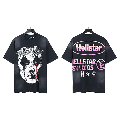 Hellstar Classic Basic Summer Short-Sleeve T-Shirt 6710#