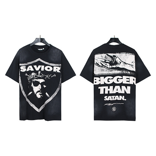 Hellstar Classic Basic Summer Short-Sleeve T-Shirt 6711#