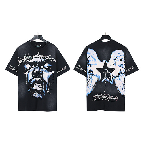 Hellstar Classic Basic Summer Short-Sleeve T-Shirt 6713#