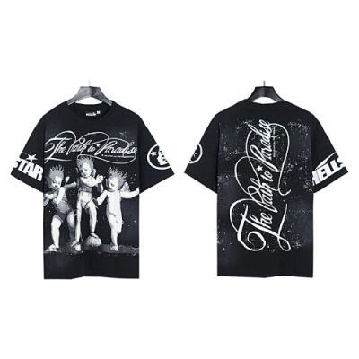 Hellstar Classic Basic Summer Short-Sleeve T-Shirt 6715# 01