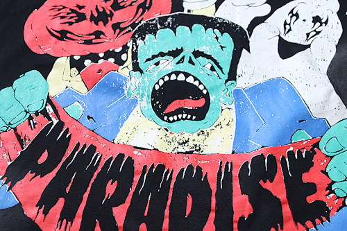 Hellstar Records Pink Flame Logo T-Shirt 6701#