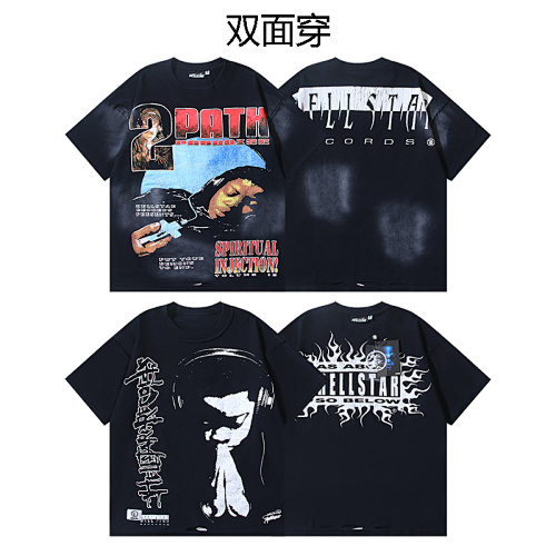 Hellstar Classic Basic Summer Short-Sleeve T-Shir 6782#