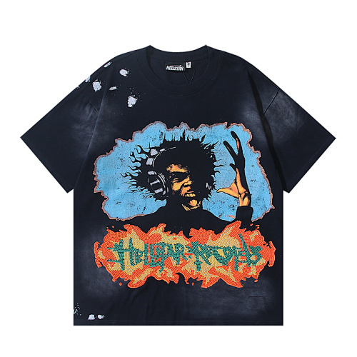 Hellstar Classic Basic Summer Short-Sleeve T-Shir 6788#