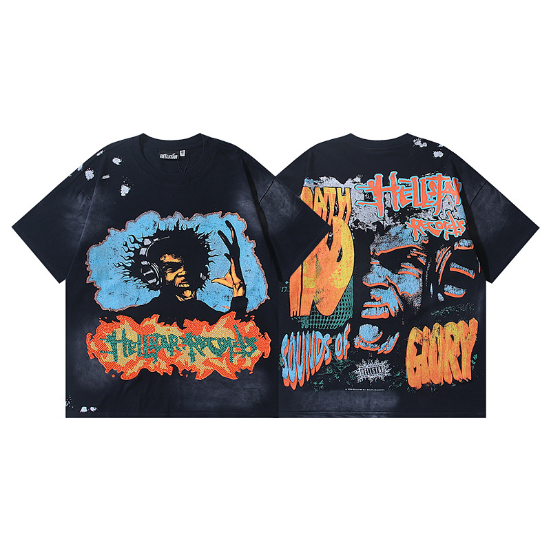 Hellstar Classic Basic Summer Short-Sleeve T-Shir 6788#