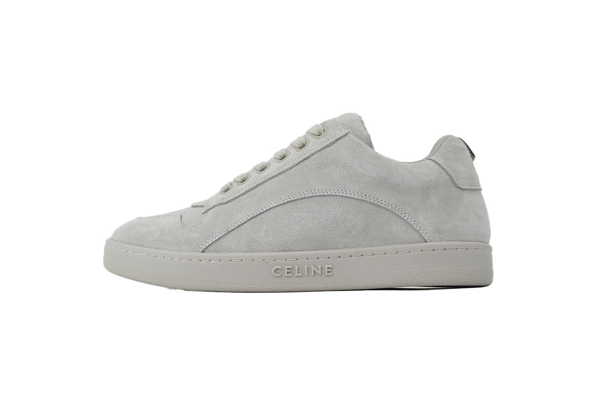 Celine Pre Owned Huntington Suede low-top Sneakers Grey