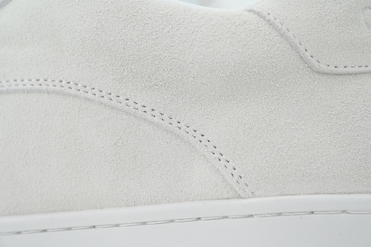 Celine Pre Owned Huntington Suede low-top Sneakers White
