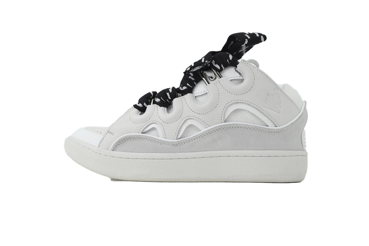 Lanvin Leather Curb White