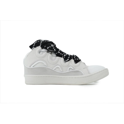 Lanvin Leather Curb White 02