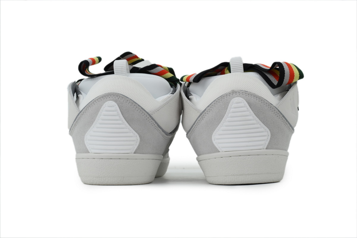 Lanvin Leather Curb White Ribbon