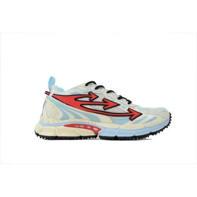 Off White Be Right Back Sneakers Powder Blue OMIA295S 26FAB005 7626 02