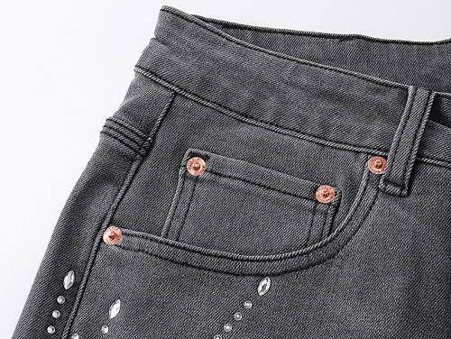 Purple Brand Denim Shorts PU503#