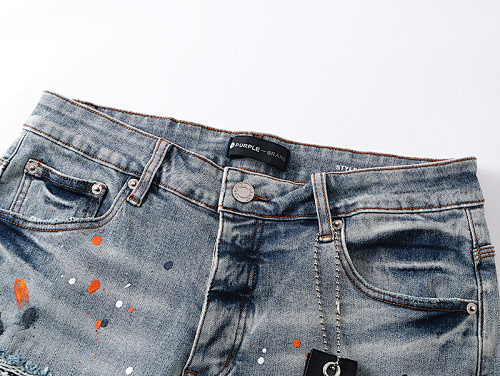 Purple Brand Denim Shorts PU508#
