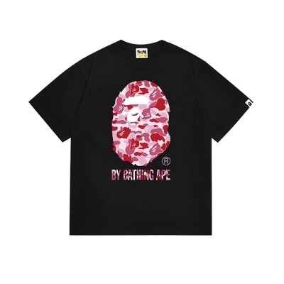BAPE T-Shirt -#075+Amiri Black MX1 Jeans 02
